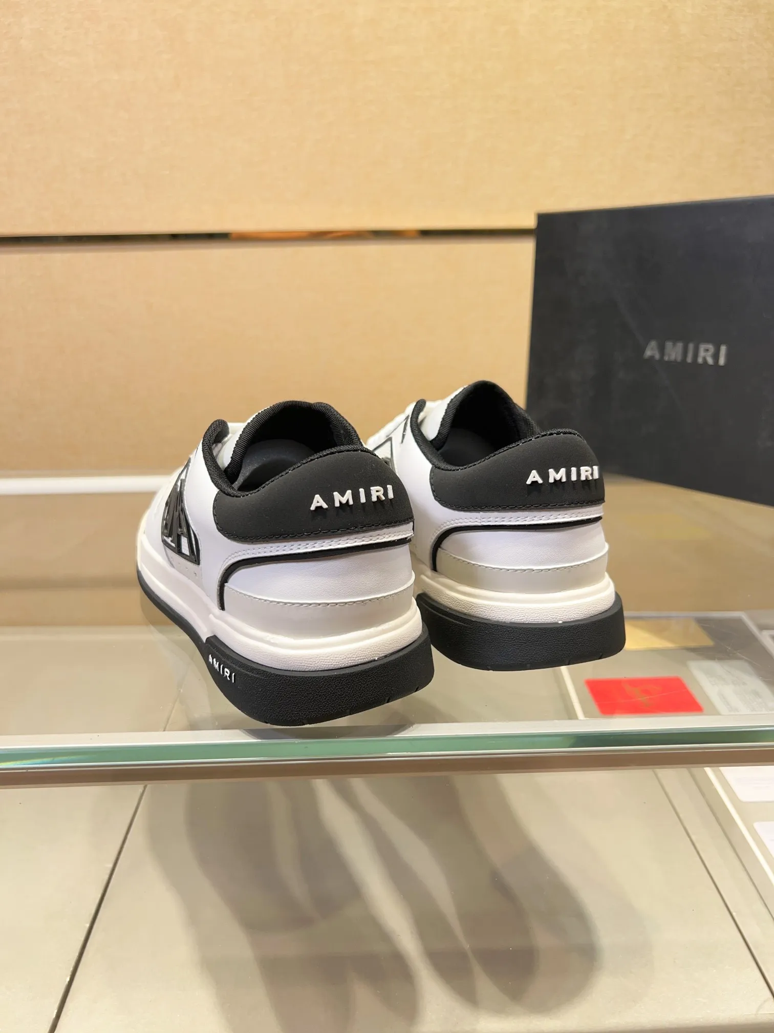 Men's men's shoes 💰500 [New style] 🌲🌲 Amiri - New Amiri trendy shoes, low-top casual sports shoes, the same style as celebrities, made of selected cowhide stitching, original outsole, comfortable on the feet, high-end workmanship, welcome to buy Size: 39-45 (customized for 46)